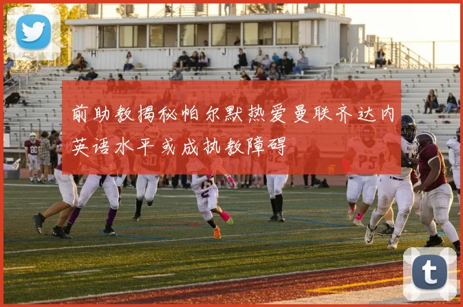 前助教揭秘帕尔默热爱曼联齐达内英语水平或成执教障碍